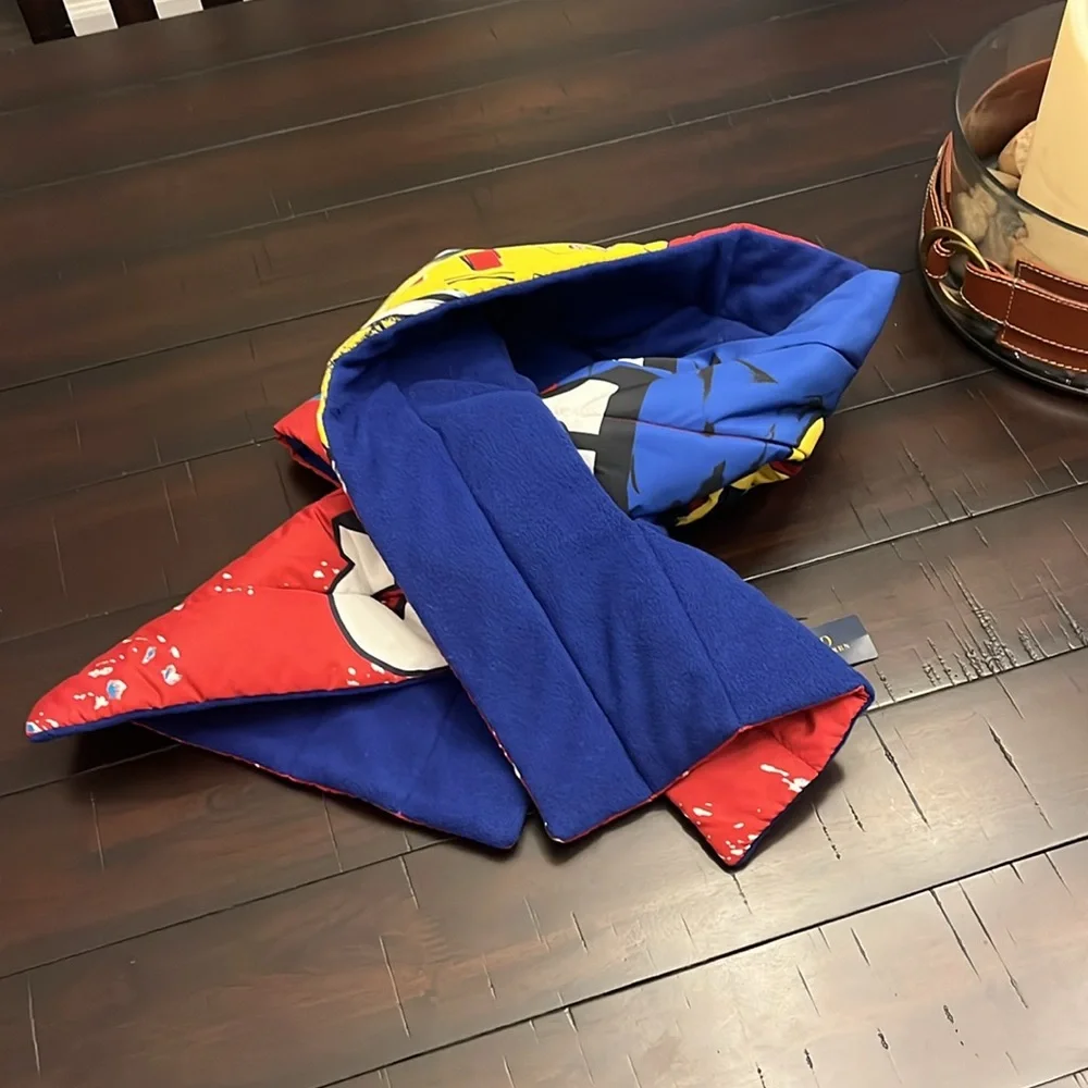 Polo Ralph Lauren Ski 92 1992 Winter Puffer Scarf new red blue Mens Women’s